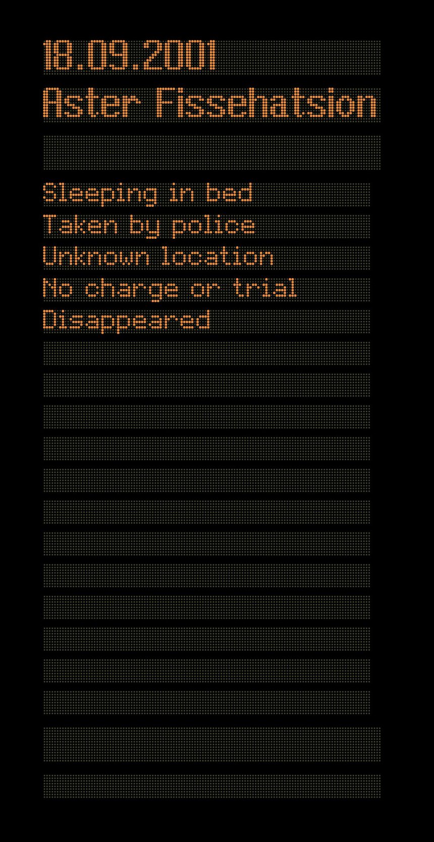 Departure Board