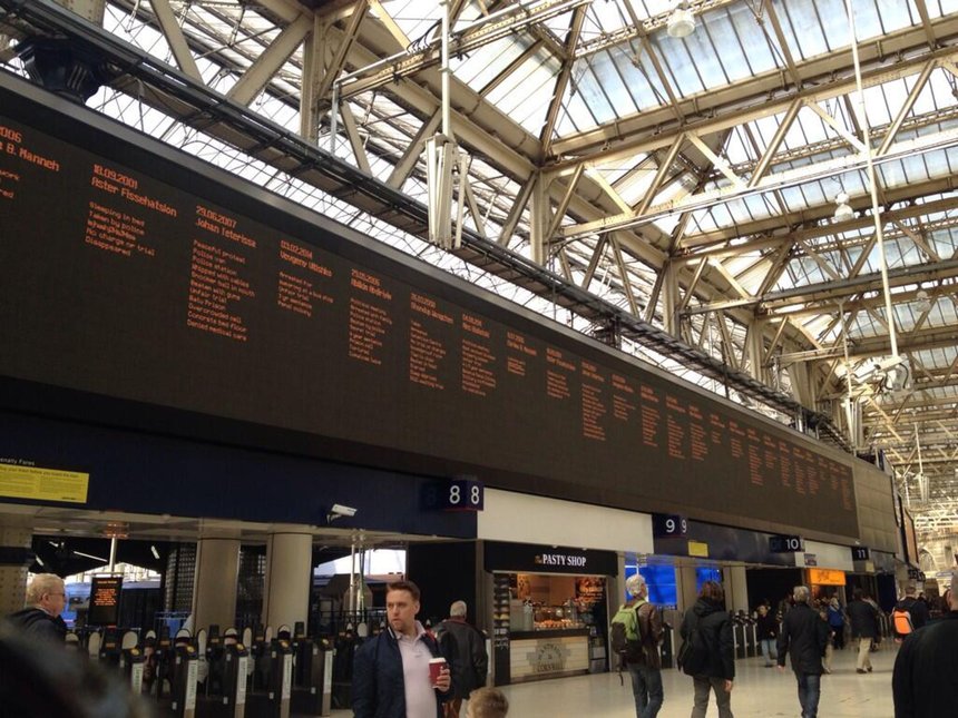 Departure Board