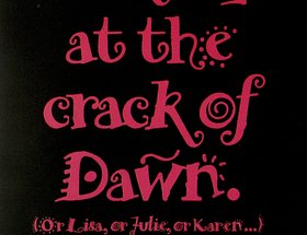 Crack Of Dawn