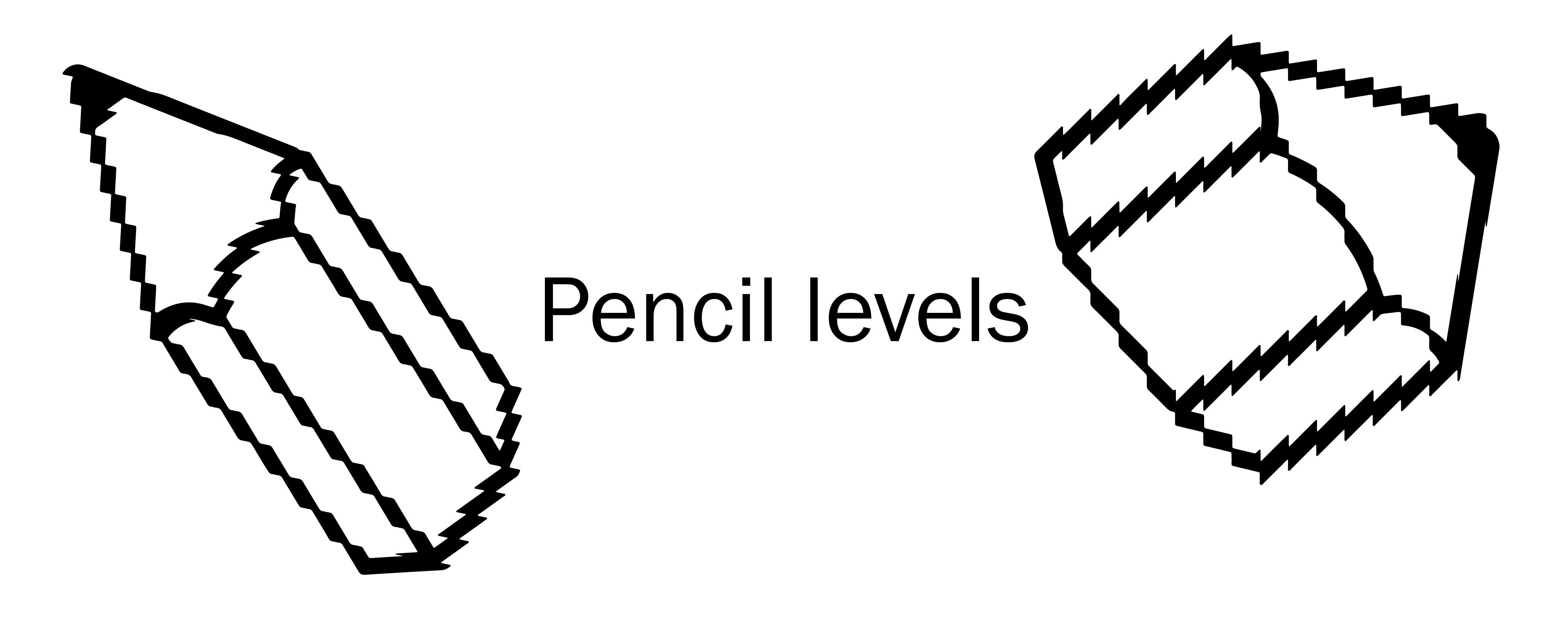 Pencil levels